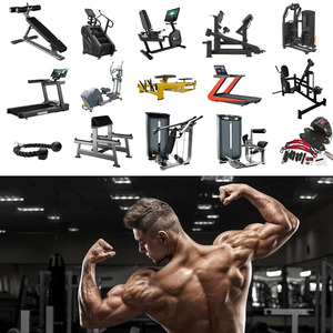 Set Completo di Attrezzature da Palestra di Alta Qualità dalla Fabbrica all'Ingrosso Macchina per Allenamento della Forza Esercizi Muscolari per Centri <span class=keywords><strong>Fitness</strong></span> Uso Commerciale - Product Image 1