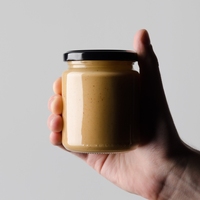 L-C072 L.EANG Pâte de Tahini 100% Pure de Sésame Grade A Certifiée HACCP Saveur Riche & Texture Crémeuse pour Boulangerie Sauces Cuisine