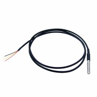 Sonde de température étanche DS18B20 capteur de température emballage en acier inoxydable 1 mètre/2 mètres/3 mètres de fil