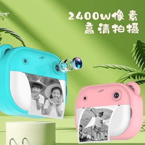 Enfants Mini appareil photo numérique impression instantanée pour enfants caméra d'impression thermique caméra d'impression Photo instantanée jouets vidéo B1 - Product Image 4