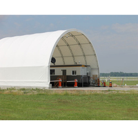 Carpa de Almacenamiento Industrial de Gran Tamaño, Moderna, con Estructura de Acero y Panel Sándwich, Impermeable, de PVC, Resistente al Viento de 120 km/h, B1