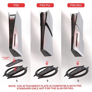Replacement Vertical <b>Stand</b> Base for PS5 / PS5 Slim / PS5 Pro Console - Mounting Plate Only for PS5 - Product Image 6