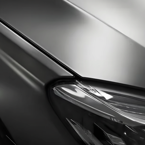 Película para envolver coche de PVC cromado plateado supermate, envoltura de vinilo corporal autoadhesiva antiarañazos con efecto de cambio de Color a prueba de rayos UV - Product Image 1