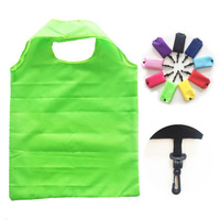 Sacs fourre-tout pliables personnalisables avec logo, en tissu ripstop, réutilisables, écologiques, imprimés en sérigraphie, sacs de shopping en polyester