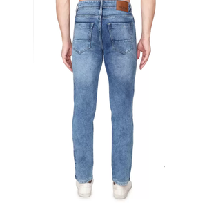 2025 Meilleure vente hommes qualité supérieure décontracté Denim jean pantalon grande taille lavé droit motif Anti-rides pas cher prix - Product Image 5