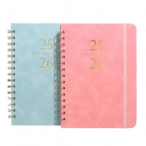 Custom Logo <b>Spiral</b> <b>Bound</b> <b>Notebook</b> Hardcover Journal Diary for Personalized Planning Note Taking Calendar Planner Promotion Gift - Product Image 2