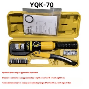 Usine en gros YQK-70/120/240/300 outils hydrauliques manuels <span class=keywords><strong>pince</strong></span> <span class=keywords><strong>à</strong></span> <span class=keywords><strong>sertir</strong></span> le nez en acier pour le sertissage des bornes en <span class=keywords><strong>cuivre</strong></span> et aluminium - Product Image 2
