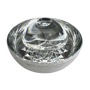 चीन उच्च दिखाई बिल्ली नेत्र ग्लास रोड स्टड 50mm छोटे 360 डिग्री टेम्पर्ड ग्लास चिंतनशील रोड स्टड - Product Image 1