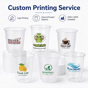Vaso Desechable de PP de 16oz para Catering de Comedor Universitario, Venta al por Mayor, OEM, Impreso, Antiderrames, Contenedor de Bebidas para Llevar, Logotipo Personalizado - Product Image 3