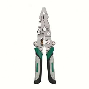 Pince multifonctionnelle spécialisée pour électriciens, pour dénuder, couper et dévider les fils, avec fonction de ciseaux. - Product Image 2