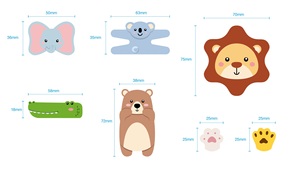 <span class=keywords><strong>ช้าง</strong></span>รู<span class=keywords><strong>ป</strong></span>ร่างกาวผ้าพันแผลแผลพลาสเตอร์วง-ช่วยเหลือ - Product Image 3