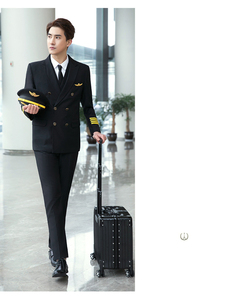 Uniforme <span class=keywords><strong>de</strong></span> aviación <span class=keywords><strong>de</strong></span> alta calidad para disfraces <span class=keywords><strong>de</strong></span> capitán, sombrero <span class=keywords><strong>de</strong></span> piloto <span class=keywords><strong>de</strong></span> línea aérea, camisa <span class=keywords><strong>de</strong></span> <span class=keywords><strong>trabajo</strong></span> <span class=keywords><strong>de</strong></span> seguridad <span class=keywords><strong>de</strong></span> capitán Asistente <span class=keywords><strong>de</strong></span> <span class=keywords><strong>manga</strong></span> completa - Product Image 5