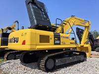 Excavatrice sur chenilles Komatsu PC350 d'occasion, machine de terrassement puissante, fabriquée au Japon pour les travaux de construction lourde