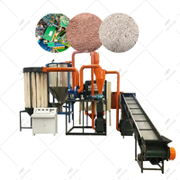 Trituradora de línea de reciclaje electrónico completamente automática, máquina Pcb E, trituradora de residuos de reciclaje de residuos Pcb
