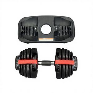Juego de Mancuernas Ajustables de Acero <span class=keywords><strong>con</strong></span> Bloqueo Rápido de 24 kg, Mancuernas Profesionales para Gimnasio <span class=keywords><strong>con</strong></span> Sistema de Cambio Rápido de Peso para Gimnasio en Casa - Product Image 3