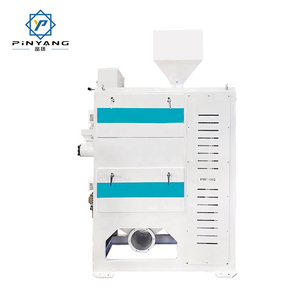 Máquina blanqueadora de arroz de rodillos de <span class=keywords><strong>esmeril</strong></span> doble (arriba y abajo) con motor, equipo eficiente de blanqueo de arroz de dos componentes - Product Image 2
