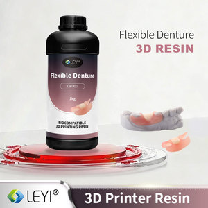 Resina Flessibile per Protesi Dentarie LEYI DFD01, Colore Rosa Trasparente, Purezza 100%, Scadenza 24 Mesi, per Cliniche e Laboratori Dentali, 1kg - Product Image 1