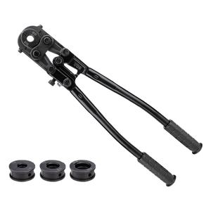 Outil de sertissage manuel industriel et DIY CW-1625 pour tuyaux PEX, Al, <span class=keywords><strong>multicouche</strong></span>, cuivre, PVC, matrices 16-25mm, pour plomberie, CVC, OEM - Product Image 1