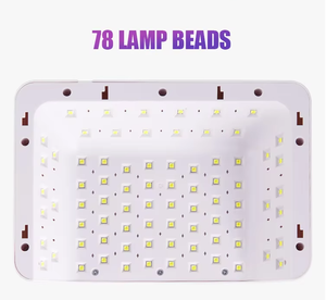 Lampada UV LED ad Alta Potenza 96W per Asciugatura Unghie e <span class=keywords><strong>Kit</strong></span> Manicure con Cuscino per Mani - Product Image 3