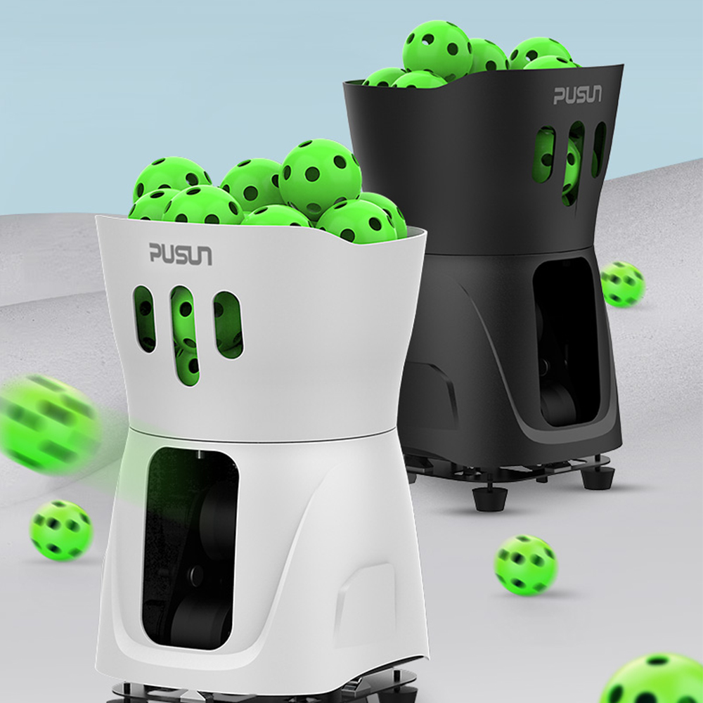 Pickleball Drill Machine for Consistent Ball Feeding with Adjustable Angles Speed and User Friendly Operation