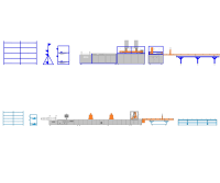 Fiberglass Rebar Production Line FRP Rebar Pultrusion Machine