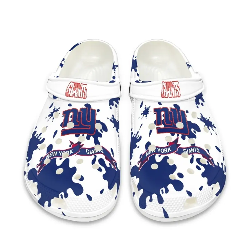 Kustom Nfle tim sepak bola Amerika sepatu kebun wanita Crocse Fashion tahan air sepatu bakiak suster