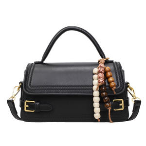 Sac bandoulière carré petit format en fourrure haut de gamme pour homme, tendance et polyvalent, nouvelle collection automne-hiver 2025 - Product Image 6