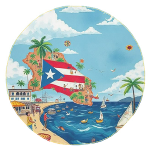 ผ้าห่มลายธงชาติเปอร์โตริโกแบบกำหนดเอง, ของที่ระลึกจากเปอร์โตริโก, ผ้าห่มนุ่มสบายสำหรับโซฟา เตียง ที่นอน และการเดินทาง - Product Image 6