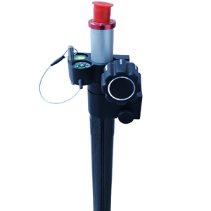 เสาคาร์บอนไฟเบอร์แบบยืดหดได้ 2.4 เมตร พร้อมแกนกลางสำหรับเครื่องมือสำรวจ GPS RTK สำหรับอุปกรณ์และอุปกรณ์เสริมเครื่องมือสำรวจที่ดิน - Product Image 2
