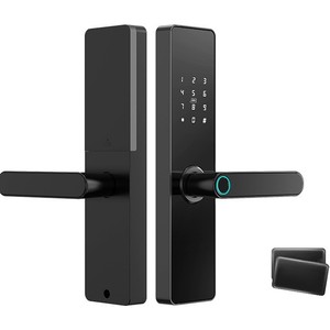 Beck <b>Smart</b> Door <b>Lock</b> Fingerprint Stainless Steel Electronic <b>Lock</b> For Hotels Apartments Guesthouses S6 Model - Product Image 1