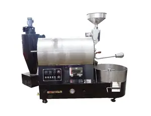 Dongyi 6Kg Gas/Elektrische Verwarming Koffiebranderij Machine By-6 Koffiebonen Branderij Machine Voor Koffie Onderwijs