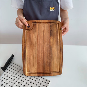 extra Large Professional <strong>Supplier</strong> Heavy Duty Premium Acacia Chopping Blocks With Juice <strong>groove</strong> - Product Image 2