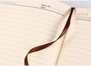 Business Stationery Gift <b>Set</b> Customised Lined PU Leather Hardcover Journal <b>Notebook</b> with 100 Sheets A5 Size for Work Journaling - Product Image 4