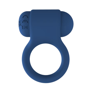 Cincin kunci sperma pria, alat pijat cincin penunda seksual getaran silikon untuk pasangan solo - Product Image 4