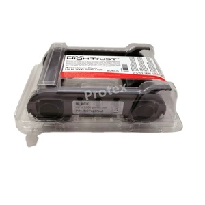 Ruban d'imprimante de cartes PVC <span class=keywords><strong>Evolis</strong></span> <span class=keywords><strong>Primacy</strong></span> Zenius <span class=keywords><strong>Evolis</strong></span> RCT023NAA Ruban noir monochrome 2000 impressions pour l'impression de cartes d'identité - Product Image 3
