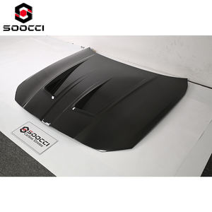 Capot en fibre de carbone sec de type N pour <span class=keywords><strong>BMW</strong></span> M3 G80 G81 M4 G82 G83 Couvercle de soupape de pare-chocs avant Capot ventilé Capots de moteur - Product Image 4