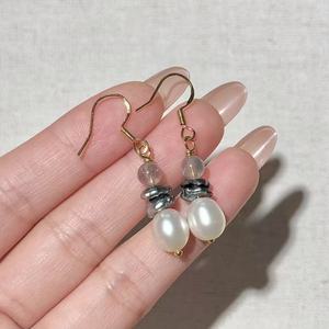 Boucles d'oreilles pendantes tendance et délicates UM Jewelry pour un usage quotidien et un cadeau unisexe - Product Image 2