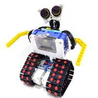 Микробит DIY Электронный Обучающий набор искусственный интеллект кодирование конструкционная модель игрушка с упаковкой коробки для обучения