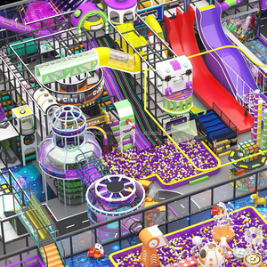 Profesyonel Üretici Özelleştirme Dramatik Çocuk Kaydırağı Çocuk Şatosu Kapalı Oyun Alanı Fabrikası Çocuklar İçin Alışveriş Merkezi - Product Image 3