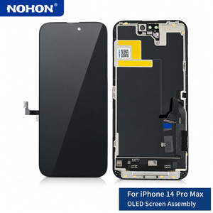 NOHON per <span class=keywords><strong>iPhone</strong></span> <span class=keywords><strong>14</strong></span> <span class=keywords><strong>Pro</strong></span> <span class=keywords><strong>Max</strong></span> Schermo OLED 6.7 Pollici Display OLED Flessibile Touch Screen Digitalizzatore Assemblaggio Ricambi per Riparazione - Product Image 1