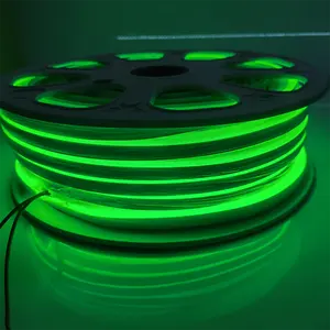 Lampu Neon LED Strip 12V EU, lampu Natal luar ruangan tahan air 2835 120LED/m pita fleksibel untuk penggunaan luar ruangan