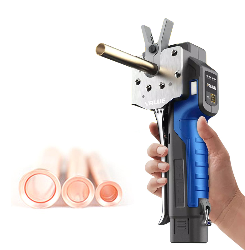 Автоматический литиевая батарея 2000 мА/ч, 7,4 V 1/4 3/8 1/2 5/8 3/4 VEF-1 Значение Электрический вальцовка для труб