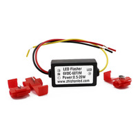 Contrôleur de stroboscope LED 6-12V, module électronique clignotant, arrêt de la flashisation rapide, charge 0,5-20W pour moto classique vintage personnalisée