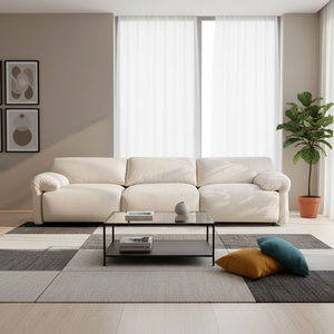 Canapé-lit télescopique électrique intelligent haut de gamme pour salon moderne, canapé multifonctionnel - Product Image 1