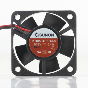 Mới Đài Loan Sunon 12V 24V 48V DC 5V 0.4W AC EC 4010 40x40x10mm 4cm kép bóng chuyển đổi biến tần <span class=keywords><strong>c</strong></span>âm <span class=keywords><strong>2</strong></span>-dây KD0504PFB3-8 Quạt làm mát - Product Image 1
