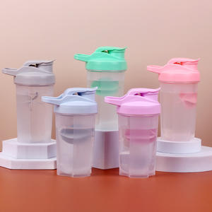 16oz 500 मिलीलीटर कस्टम लोगो pp bppp Bpa मुक्त पोर्टेबल फिटनेस शेक कप प्रोटीन पाउडर और दूध मिश्रण जिम और खेल के लिए - Product Image 4