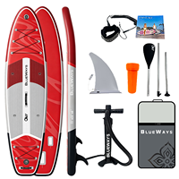 Planche de paddle gonflable Crimson Wave 335x84x15cm, largeur 33 pouces, capacité 397lbs, kit DWF, usine OEM CE BSCI