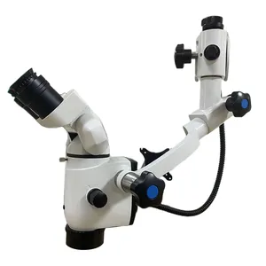 Jumelles inclinables de 0 à 180 degrés avec/sans tête optique pour opération dentaire/orl fabricant de microscopes chirurgicaux