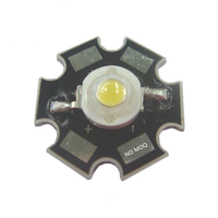 Puces LED haute puissance 1W 3W 5W blanc chaud 3000K 6000K, diodes LED COB avec dissipateur thermique 20mm, puces LED PCB Star
