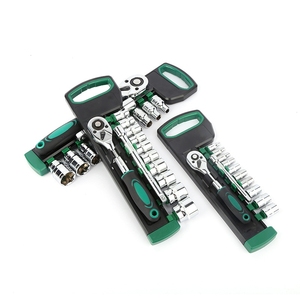 ชุดประแจวงล้อแบบปลดเร็ว 24 ฟัน ขนาด 1/2" 3/8" 1/4" จำนวน 12 ชิ้น พร้อมซ็อกเก็ตขนาด 4-24 มม. ชุดเครื่องมือซ่อมแซมรถยนต์และบ้าน ขายตรงจากโรงงาน - Product Image 1